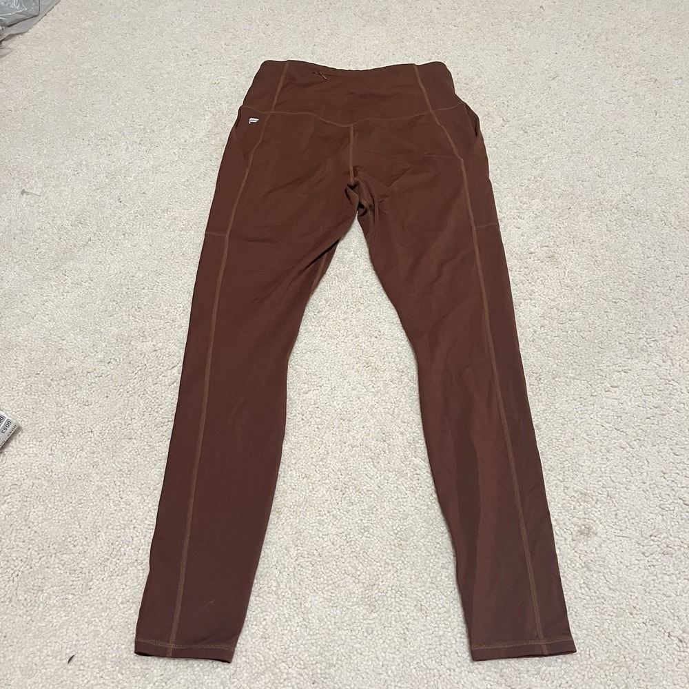 ⭐️3 for 30 Fabletics Women Leggings Motion 365 Brown Sz L Athleisure high waist - Picture 7 of 7